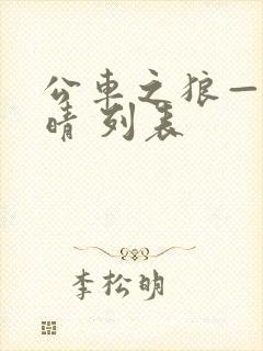 公车之狼——诗晴 列表