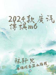 2024款广汽传祺m6