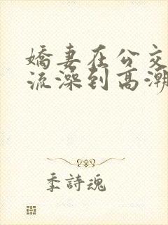 娇妻在公交车轮流澡到高潮