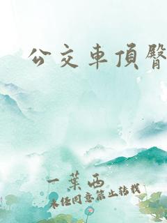公交车顶臀实拍