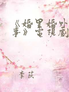 《婚里婚外那些事》电视剧