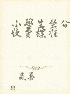小学生坐公交车收费标准
