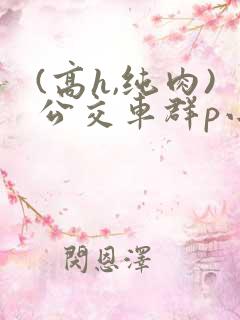 (高h,纯肉)公交车群p小说