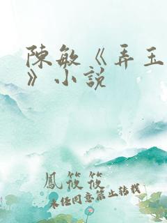 陈敏《弄玉偷香》小说