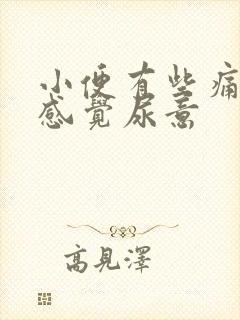 小便有些痛,总感觉尿意