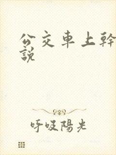 公交车上干逼小说
