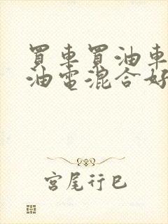 买车买油车好还油电混合好