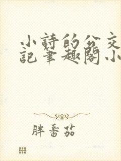 小诗的公交车日记笔趣阁小说