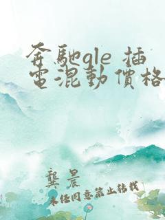 奔驰gle 插电混动价格表