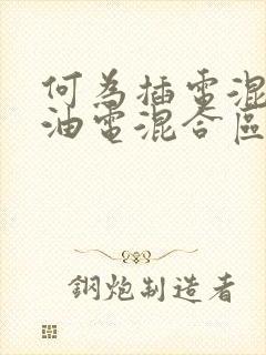 何为插电混合和油电混合区别