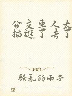公交车人太多被插进了去了