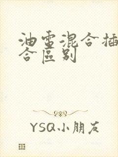 油电混合插电混合区别