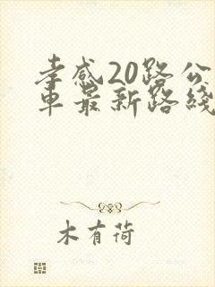 孝感20路公交车最新路线和时间