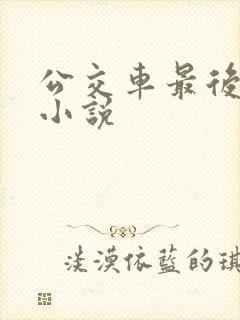公交车最后一排小说