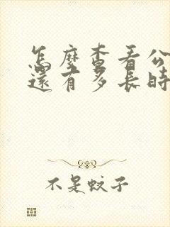 怎么查看公交车还有多长时间到站