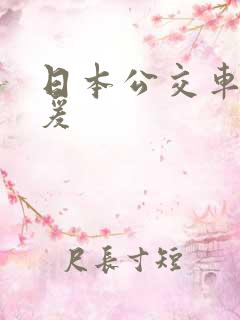日本公交车上作爰