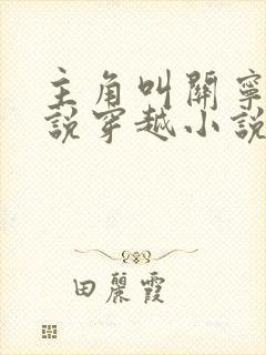主角叫关宁的小说穿越小说