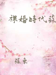 裸婚时代苏小唐