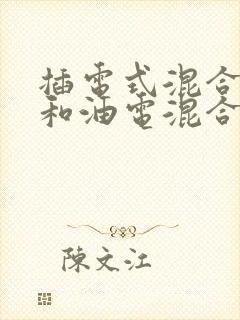 插电式混合动力和油电混合哪个好