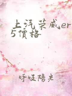 上汽荣威erx5价格
