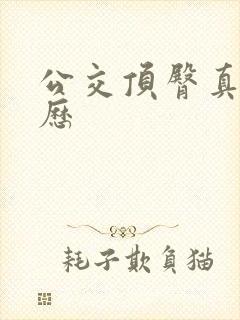 公交顶臀真实经历