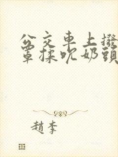 公交车上拨开奶罩揉吮奶头图片