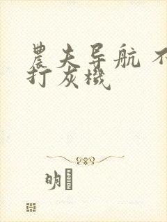 农夫导航 不准打灰机