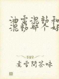 油电混动和插电混动哪个好