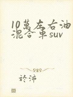 10万左右油电混合车suv