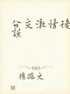 公交激情后入小说
