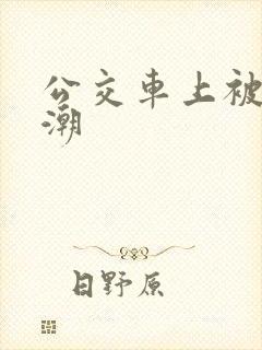 公交车上被摸高潮