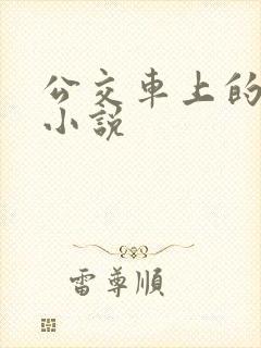 公交车上的暧昧小说