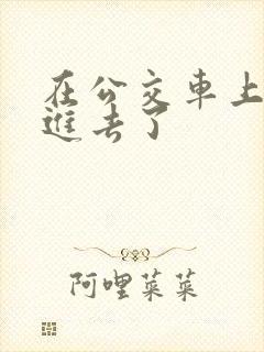 在公交车上被插进去了