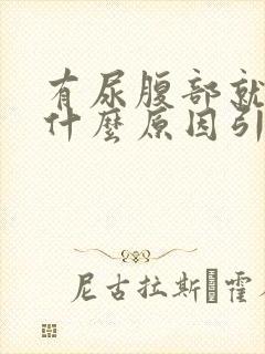 有尿腹部就胀痛什么原因引起的