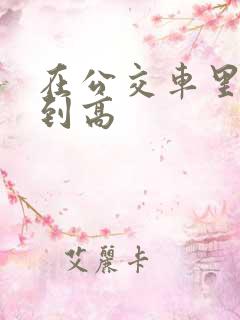 在公交车里c弄到高