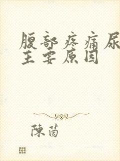 腹部疼痛尿黄的主要原因