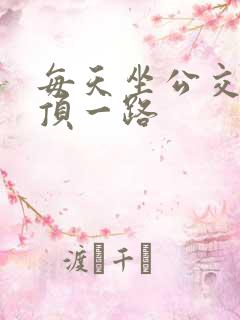 每天坐公交车都顶一路