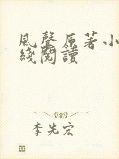 风声原著小说在线阅读