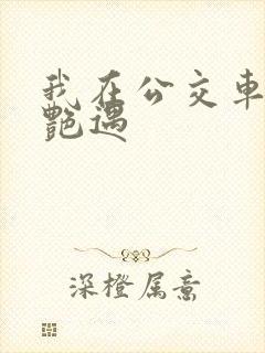我在公交车上的艳遇