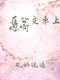 在公交车上嗯啊嗯啊