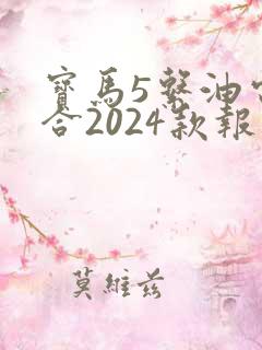 宝马5系油电混合2024款报价多少