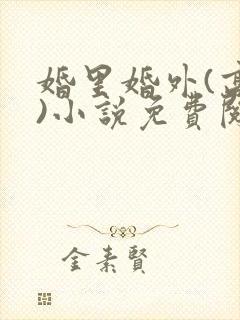 婚里婚外(高干)小说免费阅读