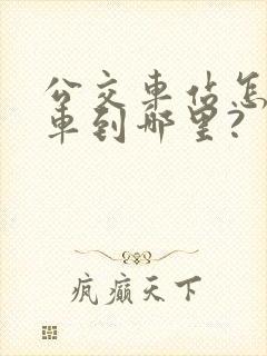 公交车站怎样查车到哪里?