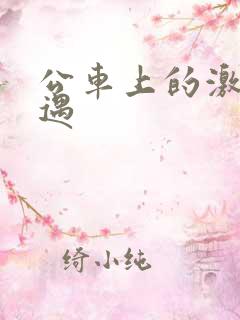 公车上的激情艳遇