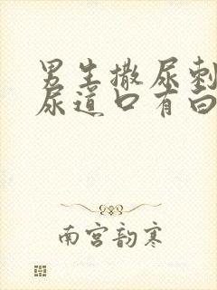 男生撒尿刺痛,尿道口有白色分泌物
