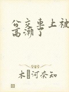 公交车上被摸到高潮了