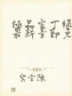 极品家丁绿帽版最新章节免费阅读
