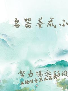 名器养成小说