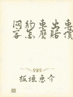 网约车出车祸乘客怎么赔偿