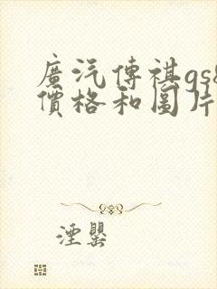 广汽传祺gs8价格和图片